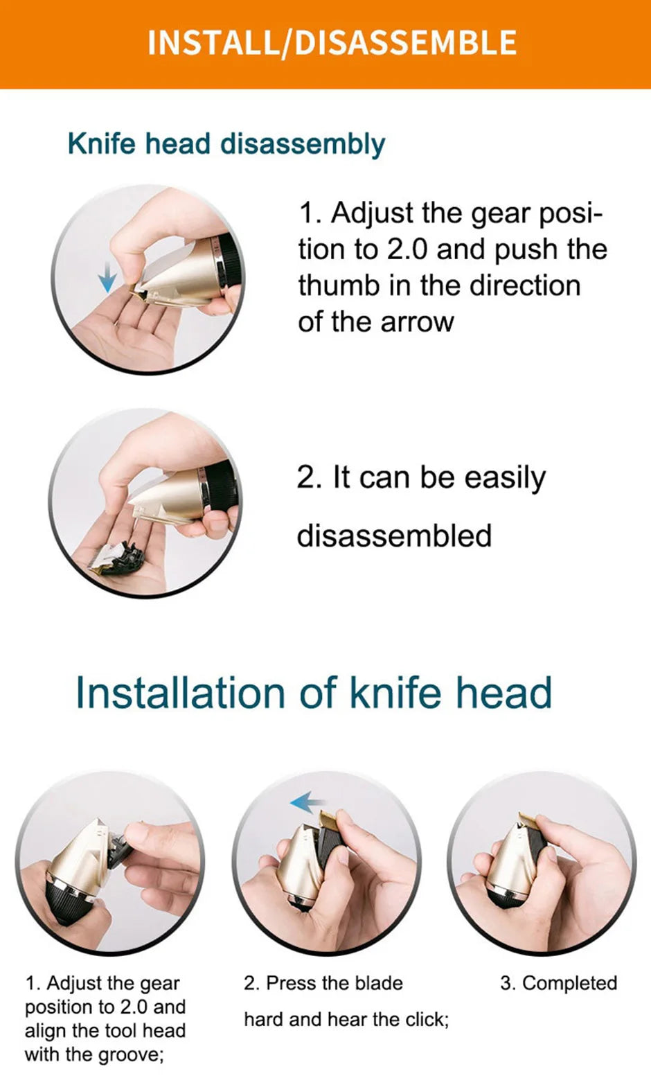 Professional Rechargeable Pet Hair Clipper – Low Noise Grooming Trimmer
